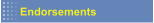 Endorsements